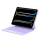 Etui TYPECASE Etui Edge z klawiaturą do iPad Air 13" M2/M3/M4 fioletowy